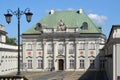 Copper-Roof Palace in Warsaw, Poland Royalty Free Stock Photo